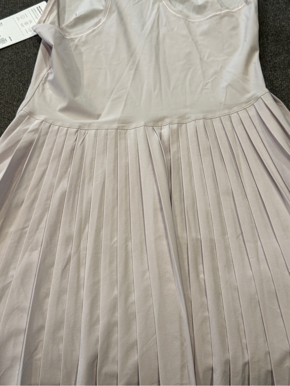 NWT - ATHLETA Athletic Tennis Dress light purple Women Size Medium - Picture 11 of 11